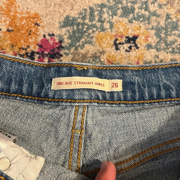 Levi’s Premium Ribcage Straight Ankle Jeans - Picture 3 of 5